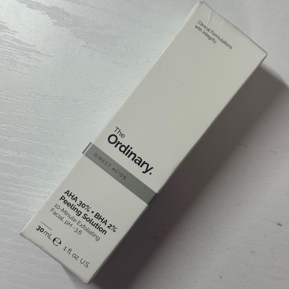 The Ordinary AHA 30% + BHA 2% Peeling Solution